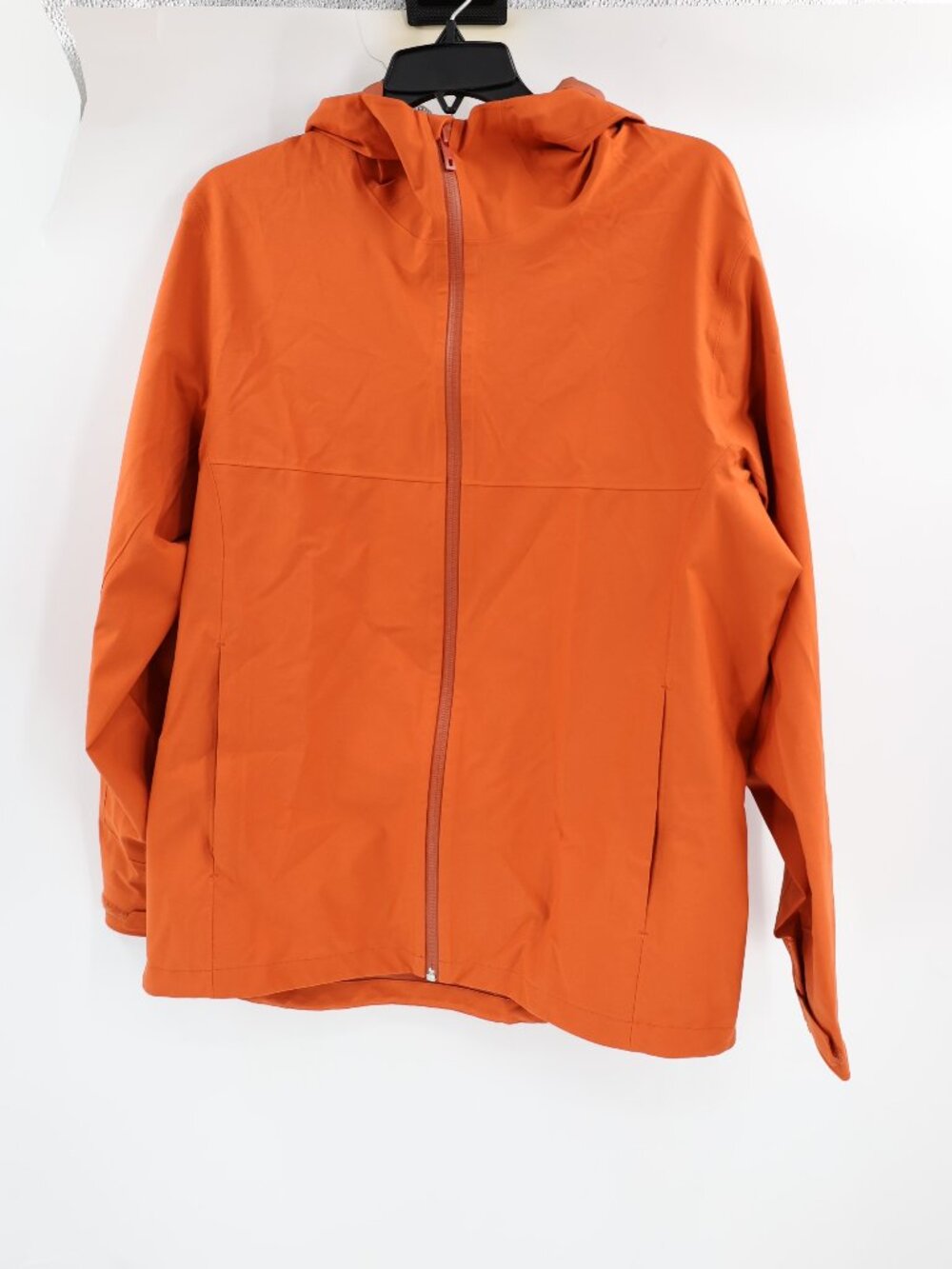 Uniqlo Jacket Women Large Windproof water resistant shell Pocket Hooded Full Zip